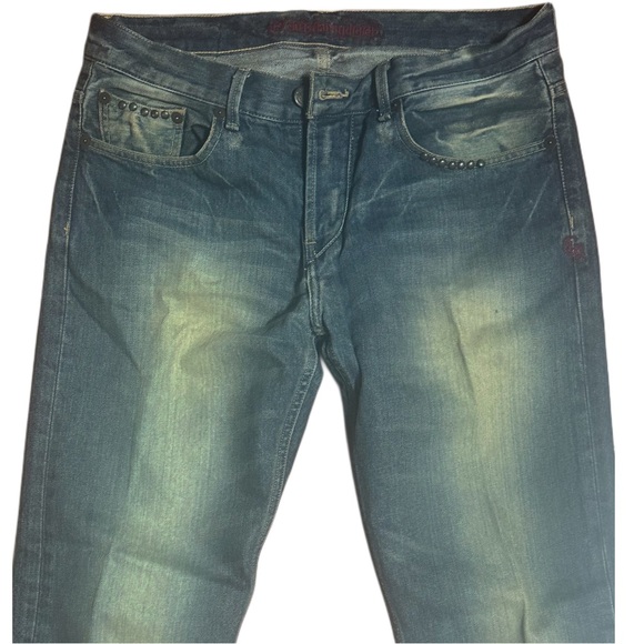 “RARE” Christian Audigier Men's Denim Jeans 34/34 - Picture 7 of 13
